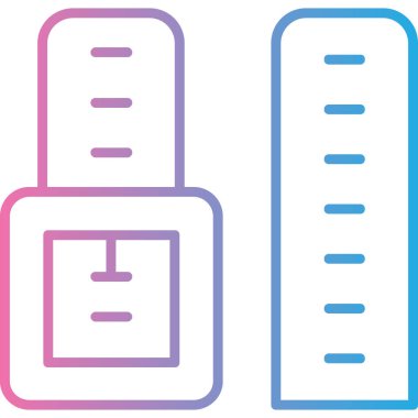 Basit vektör illüstrasyon seosu