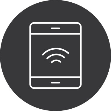 Telefon vektör simgesi. Basit bir çizim. siyah ve beyaz vektör sembolü.