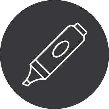 Kalem. Web simgesi basit tasarım