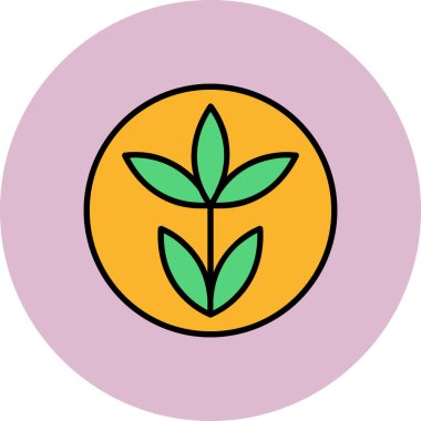 Modern b 'nin vektör illüstrasyonu ağaç simgesinden yoksun