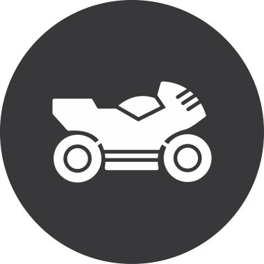 Modern oto tamir simgesinin vektör illüstrasyonu