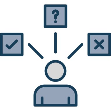 iş simgesi vektör illüstrasyonu