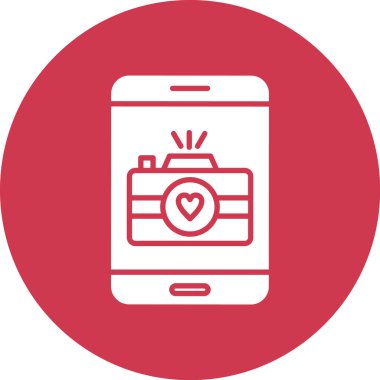 Vektör mobil ağ simgesi