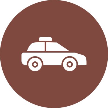 araba simgesi vektör illüstrasyonu