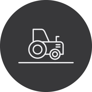 Çekici çizgi vektör simgesi tasarımı