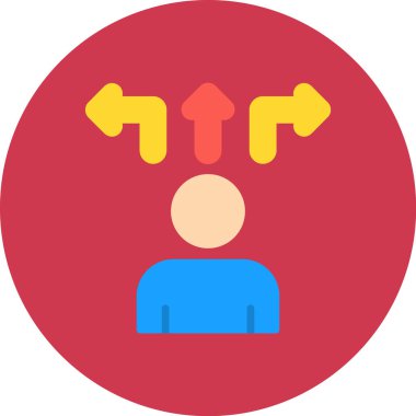 Bir adamın vektör illüstrasyonu