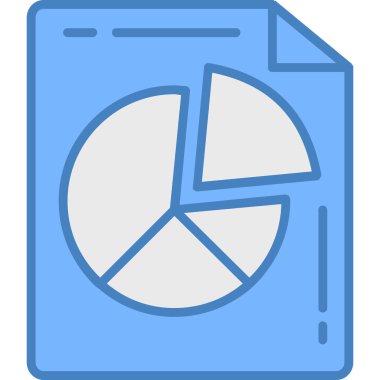 Veri analizi. Web simgesi basit illüstrasyon