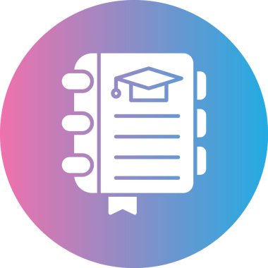 Belge simgesinin vektör illüstrasyonu