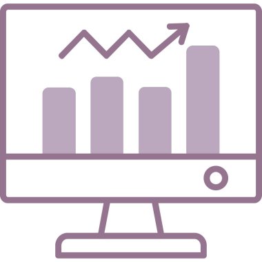 İş analizi vektör simgesi
