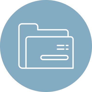 Belge simgesinin vektör illüstrasyonu