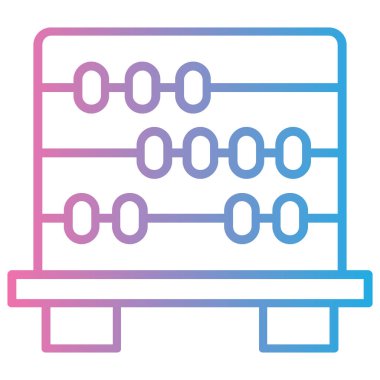 Modern simge yapısal eksikliğinin vektör çizimi