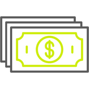 Dolar simgesi vektörü