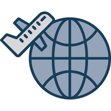 genel uydu vektör simgesi