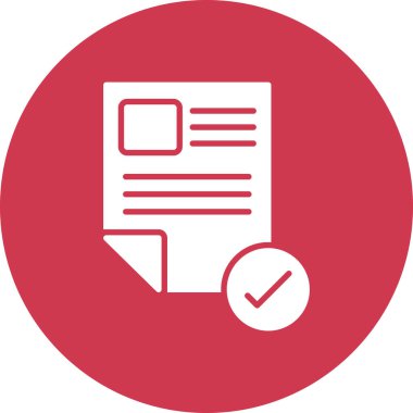 kontrol listesi simgesi vektör illüstrasyonu