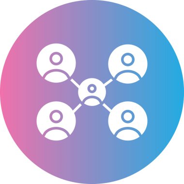 Seo simgesinin vektör illüstrasyonu