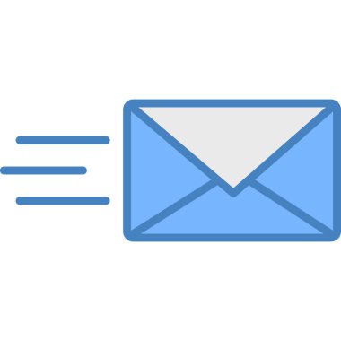 zarf simgesi vektör illüstrasyonu