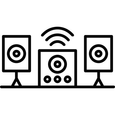 ağ paylaşım simgesi, ağ oluşturma illüstrasyonu