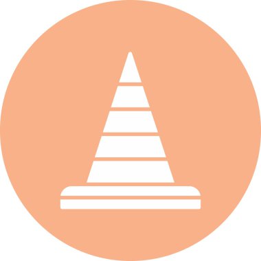 Piramit simgesinin vektör çizimi