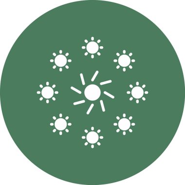 Beyaz arkaplanda bir noel çelenginin vektör çizimi.