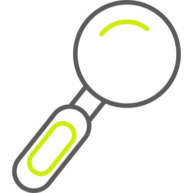 Büyüteç'i arama simge vektör çizim