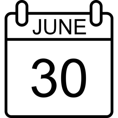 Takvim simge tasarlamak vektör