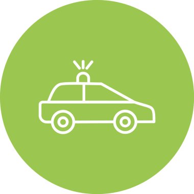 - Araba. Web simgesi basit illüstrasyon