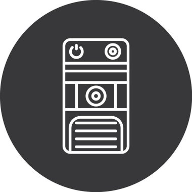 Vektör illüstrasyonu, simge ögesi arkaplanı