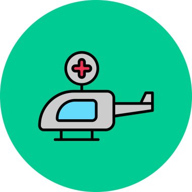 Kişisel ve ticari kullanım için hastane vektör simgesi simgesi çizimi..