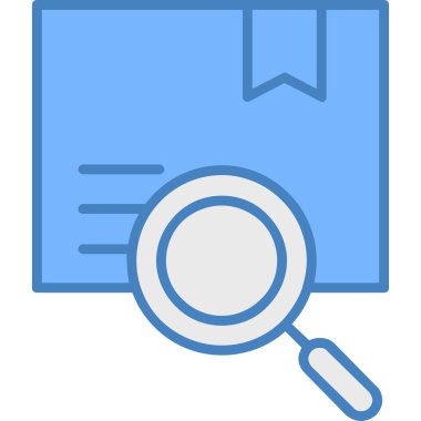 Arama simgesi vektör illüstrasyonu