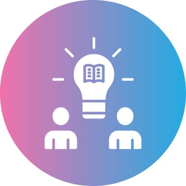 ampul vektör simgesi modern basit illüstrasyon