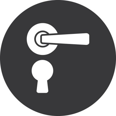 Anahtar simgesi vektör illüstrasyonu