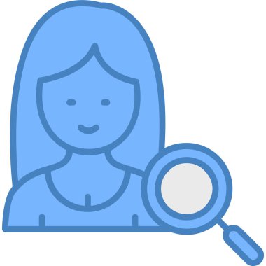 Ara. Web simgesi basit illüstrasyon