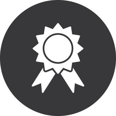 ödül rozeti simgesi sağlam stil