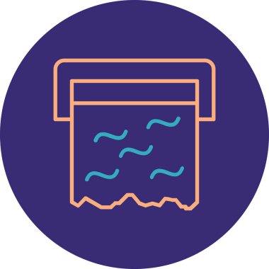 Modern eğitim ikonunun vektör illüstrasyonu