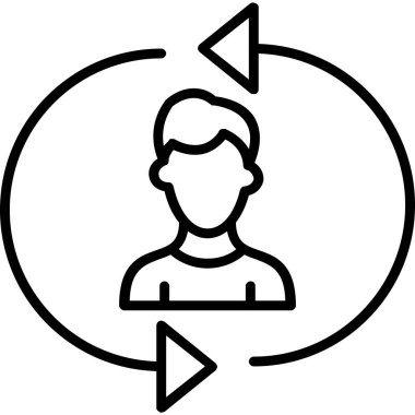 seo modern simgesinin vektör illüstrasyonu