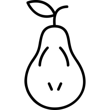 Meyve. Web simgesi basit tasarım