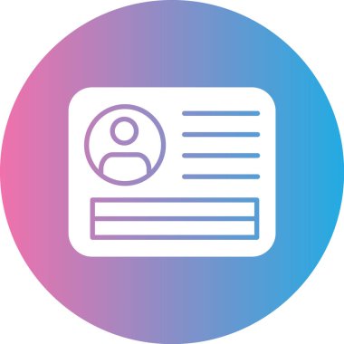 Belge simgesinin vektör illüstrasyonu