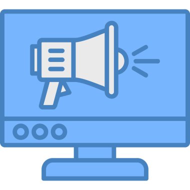 reklam pazarlama tanıtım simgesi