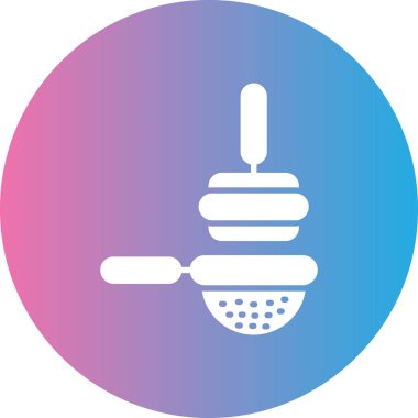 Gıda simgesinin vektör illüstrasyonu