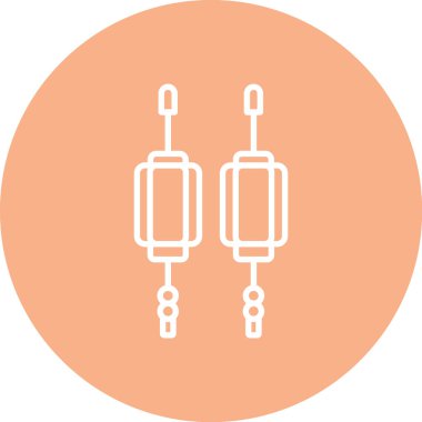 Modern b 'nin vektör illüstrasyonu eksik simgesi