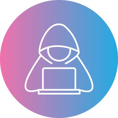 Modern simgenin vektör illüstrasyonu