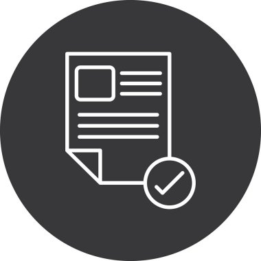 vektör belgesi web illüstrasyonu