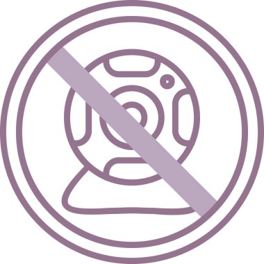 Sigara içilmeyen vektör Ico