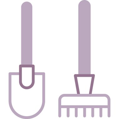 Süpürge. Web simgesi basit illüstrasyon