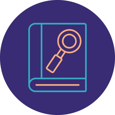 Ara. Web simgesi basit illüstrasyon