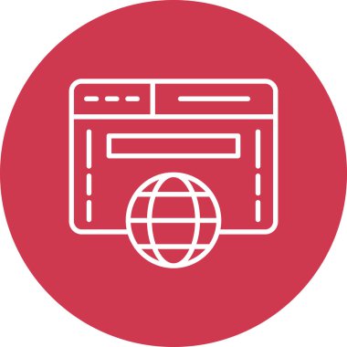 Web tarayıcısının eşsiz web simgesi