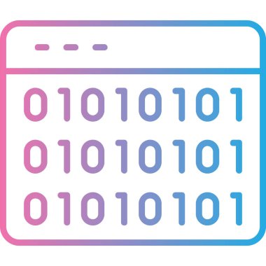 Modern simgenin vektör illüstrasyonu