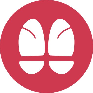 Kırmızı ve mavi kalp simgesinin vektör çizimi