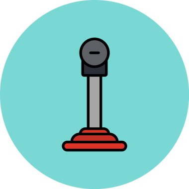 uydu simgesi vektör illüstrasyonu