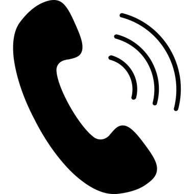 telefon arama vektör simgesi